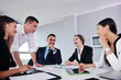 Photo: business people in a meeting at office business people in a meeting at office