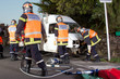 pompiers sur accident de la route