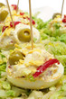 spanish stuffed eggs