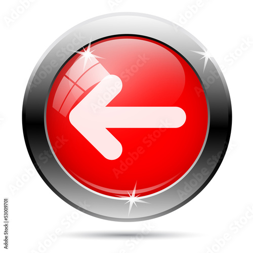 Illustration: Metallic glossy icon Metallic glossy icon