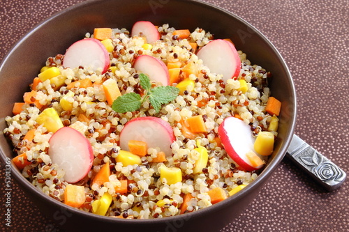 Photo: Colorful quinoa salad Colorful quinoa salad