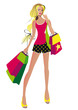 shopping girl