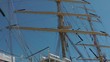 Sailboats Tall ships  race in harbor