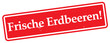 Frische Erdbeeren