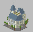 Pixel house