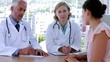 Video: Doctors speaking with patient Doctors speaking with patient