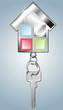 Immobilien, Schlüsselfertig, Symbol