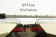 office violence