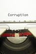 corruption