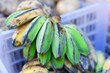 Photo: Banana hanging in asian market Banana hanging in asian market