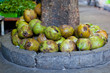 Photo: Coconuts in asian market Coconuts in asian market