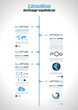 Infographic elements - set of paper tags,