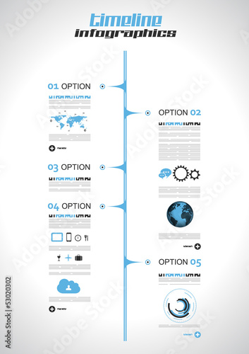 Vector: Infographic elements - set of paper tags, Infographic elements - set of paper tags,