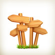 Wooden signs