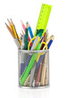 holder basket and office supplies