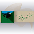 traveling by bike