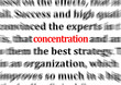 concentration (attention, meditation, adhd, vigilance, zoom)