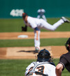 Pitcher throwing it in