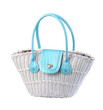 Beautiful weaved rattan handbag for your outdoor activities