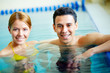 Couple of swimmers