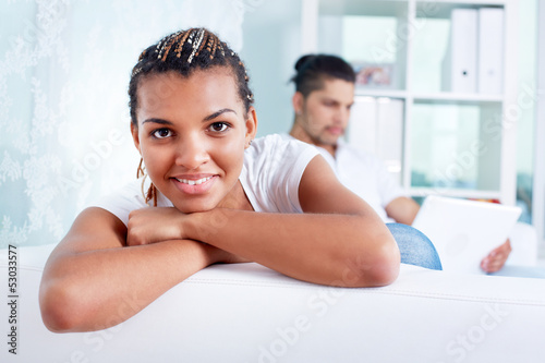 Photo: Smiling woman Smiling woman