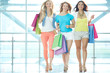 Girls in the mall