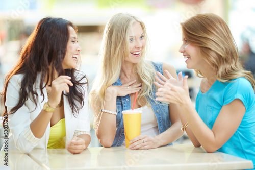 Photo: Drink after shopping Drink after shopping