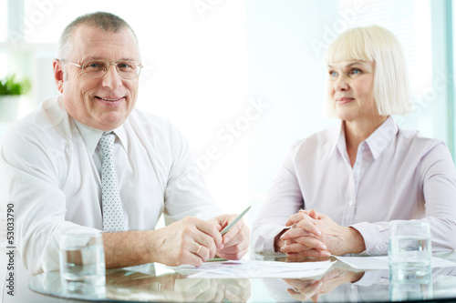 Photo: Successful business partners Successful business partners