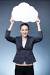 Photo: Woman with idea Woman with idea