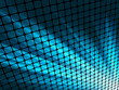 Blue rays light 3D mosaic. EPS 8
