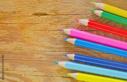 Photo: color pencils color pencils