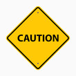 Caution - Vector Warning Sign