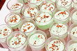 Photo: desserts, verrines mousse à la pistache et chocolat desserts, verrines mousse à la pistache et chocolat