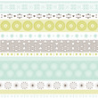 Vector: lace ribbons lace ribbons
