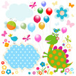 Vector: happy dinosaur happy dinosaur