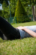 détente sur l'herbe