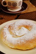 Desayuno con ensaimada