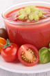 cold gazpacho soup