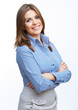 Smiling business woman