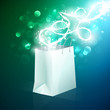 Abstract shopping bag design - eps10