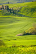 morning on countryside in Tuscany