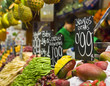 Fresh food market, Barcelona