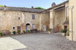 Monferrato typical village detail color image