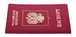 Isolated Russian Passport