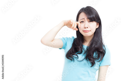Photo: 泣く女性 泣く女性