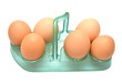 Eggs in a tray
