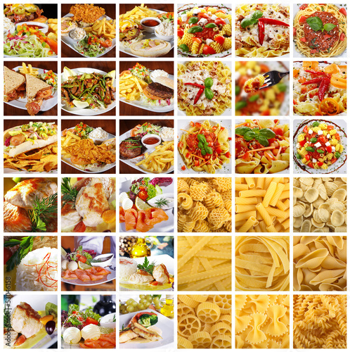Photo: Vier Länder Spezialitäten Collage Vier Länder Spezialitäten Collage