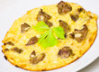 Photo: omelette with chicken livers omelette with chicken livers