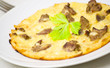 Photo: omelette with chicken livers omelette with chicken livers