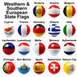 Western & Southern European State Flags